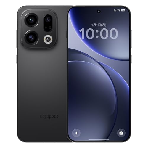 Amazon | OPPO Find X9 スペースブラック CPH2797 【日本正規代理店品